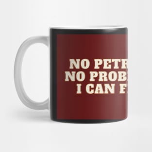 No petrol? No problem. I can fly! 2021 UK funny Mug